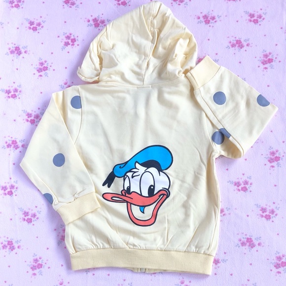 Yellow Hooded Matching Set 3T-4T - Picture 3 of 9